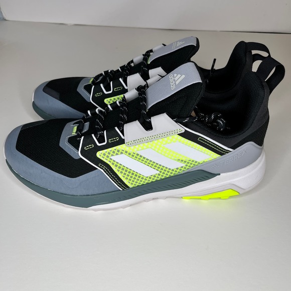 Adidas Terrex Trailmaker Gray Yellow Hiking Shoe New main image 4